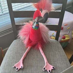 Douglas Pink Flamingo Phyllis Plush Sequin Animal